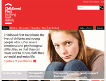 Tablet Screenshot of childhoodfirst.org.uk